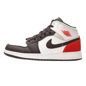 Air Jordan 1 Mid 'Black toe'