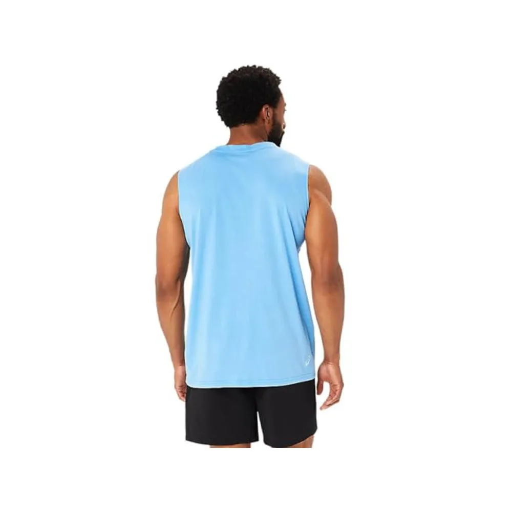 ASICS Men's Graphic Sleeveless Top (Waterscape)