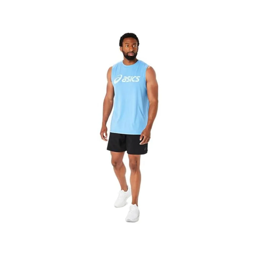 ASICS Men's Graphic Sleeveless Top (Waterscape)