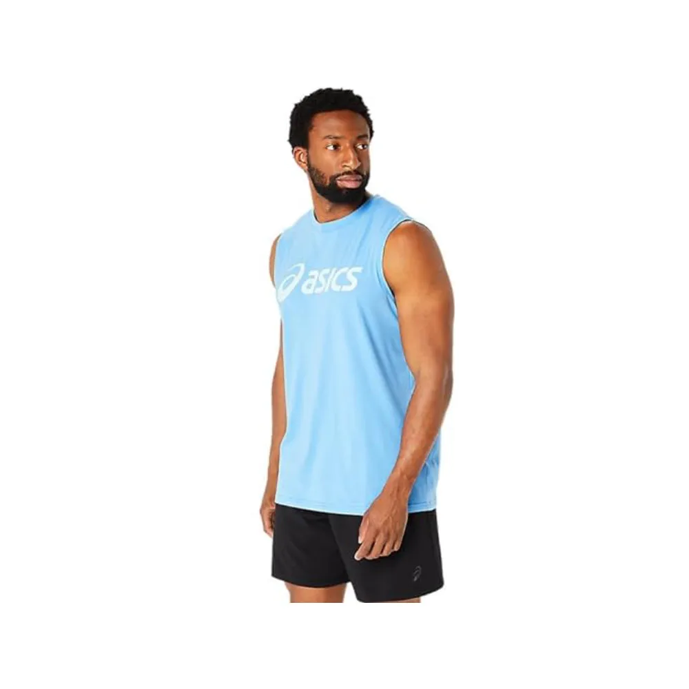 ASICS Men's Graphic Sleeveless Top (Waterscape)