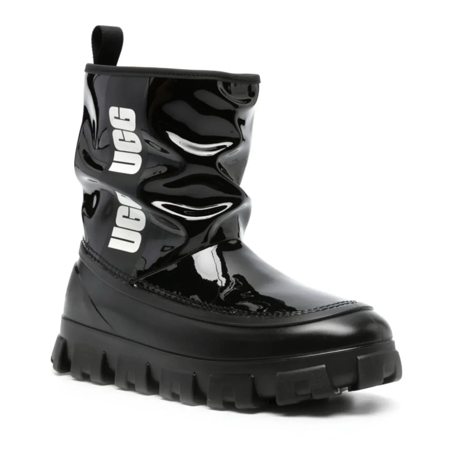 CLASSIC BRELLAH LOGO-PRINT BOOTS - BLACK