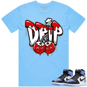 Jordan 1 UNC Toe 1s Shirt to Match - RED MONEY DRIP