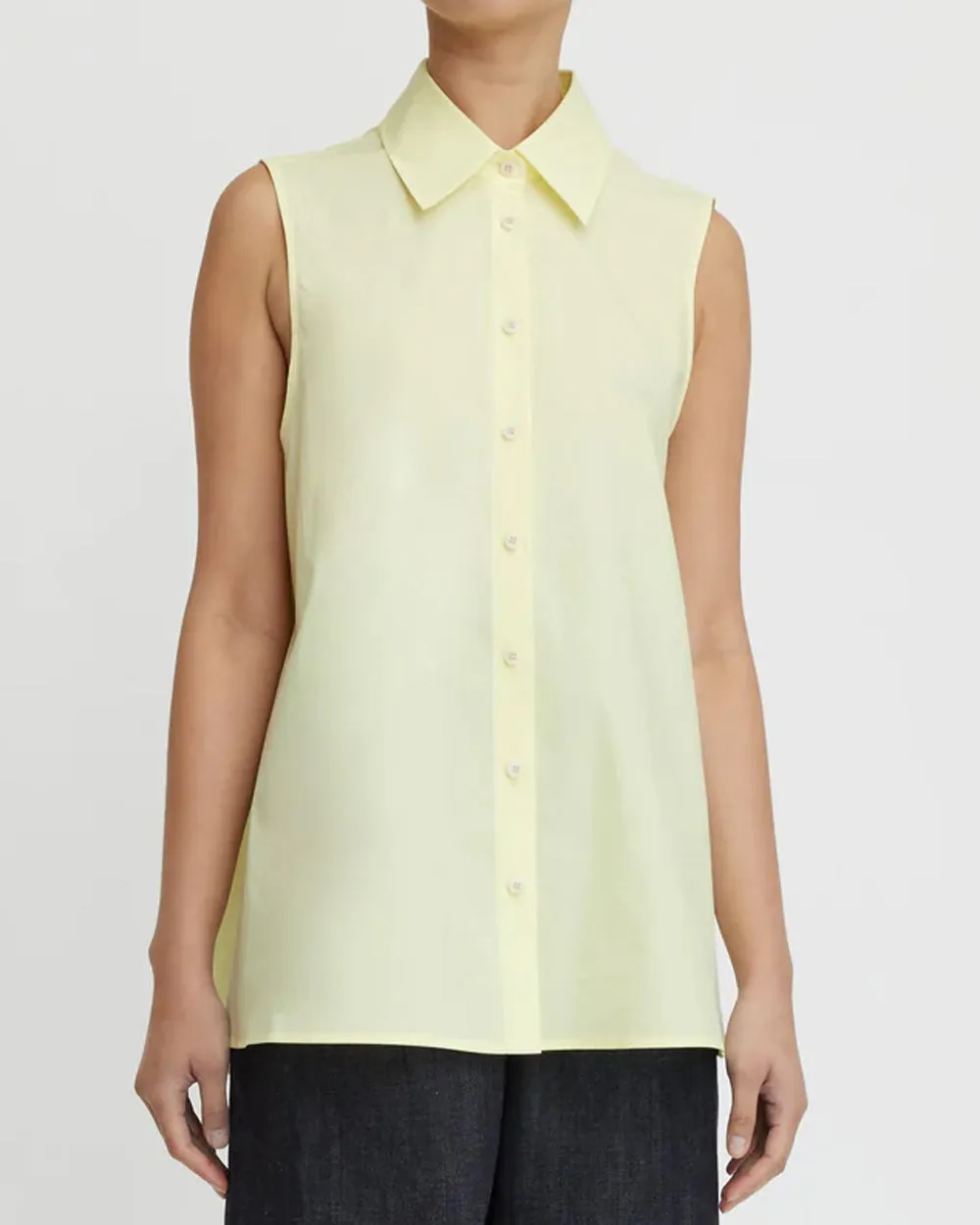 Lemon Sleeveless Andy Shirt