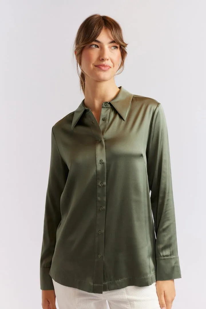 Long Sleeve Satin Blouse Women  Solid Office Button Silk Shirt Woman Casual Loose Fashion Blouses Women Elegant Blusas X4663867