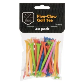 Nido Five Claw Golf Tees 2 3/4'' (40 Stuks)