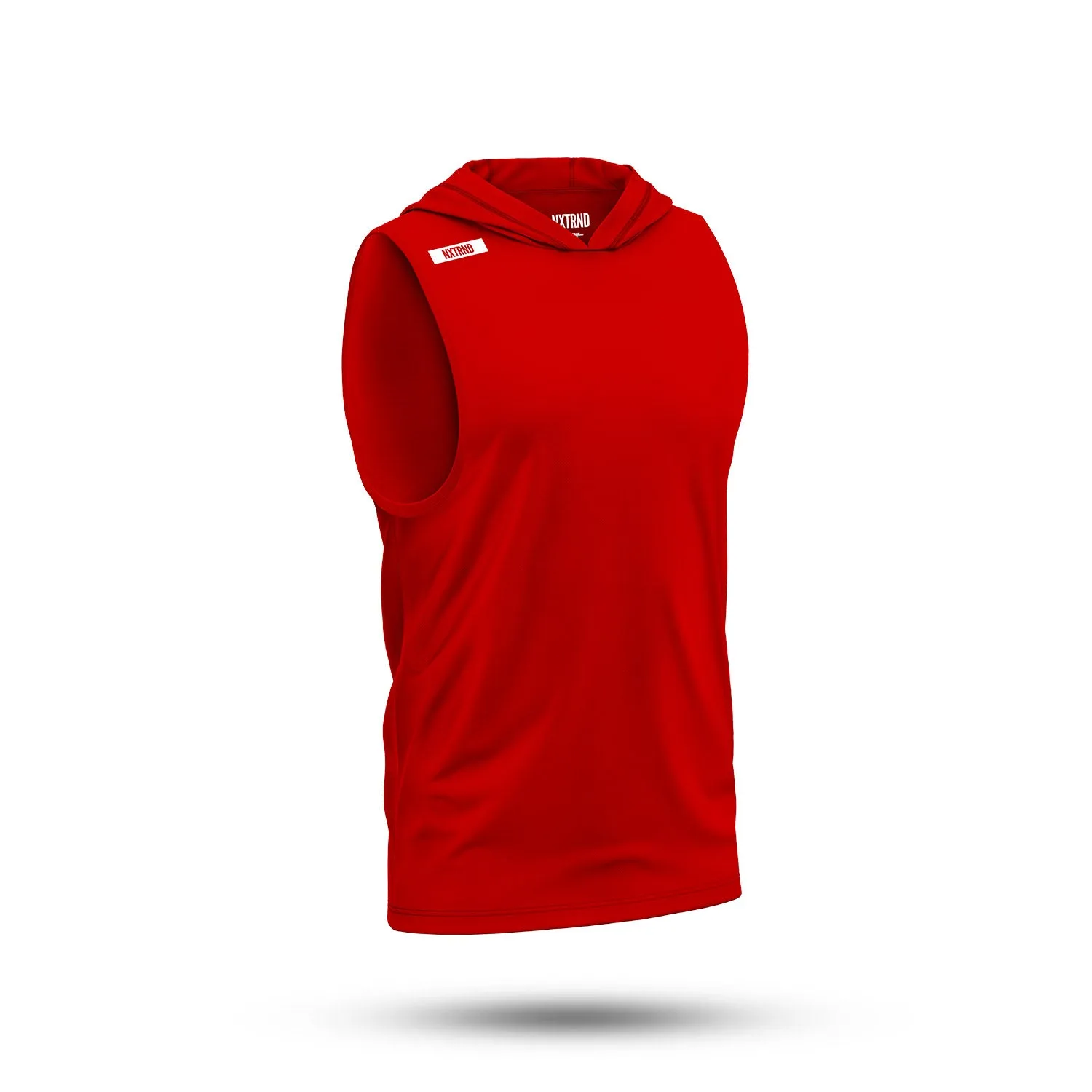 Nxtrnd Team Lightweight Sleeveless Hoodie Red