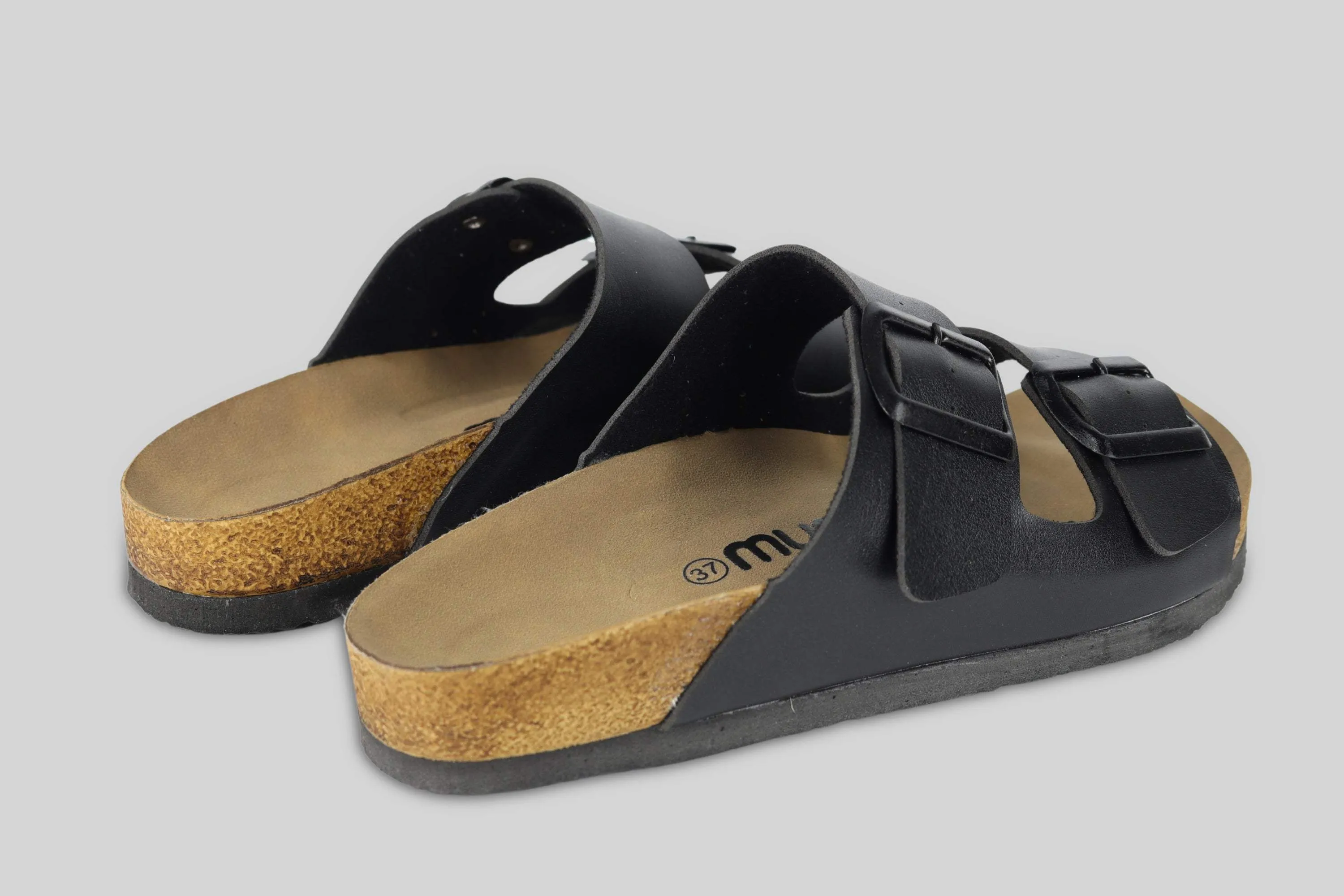 Sandalias Correa Negro