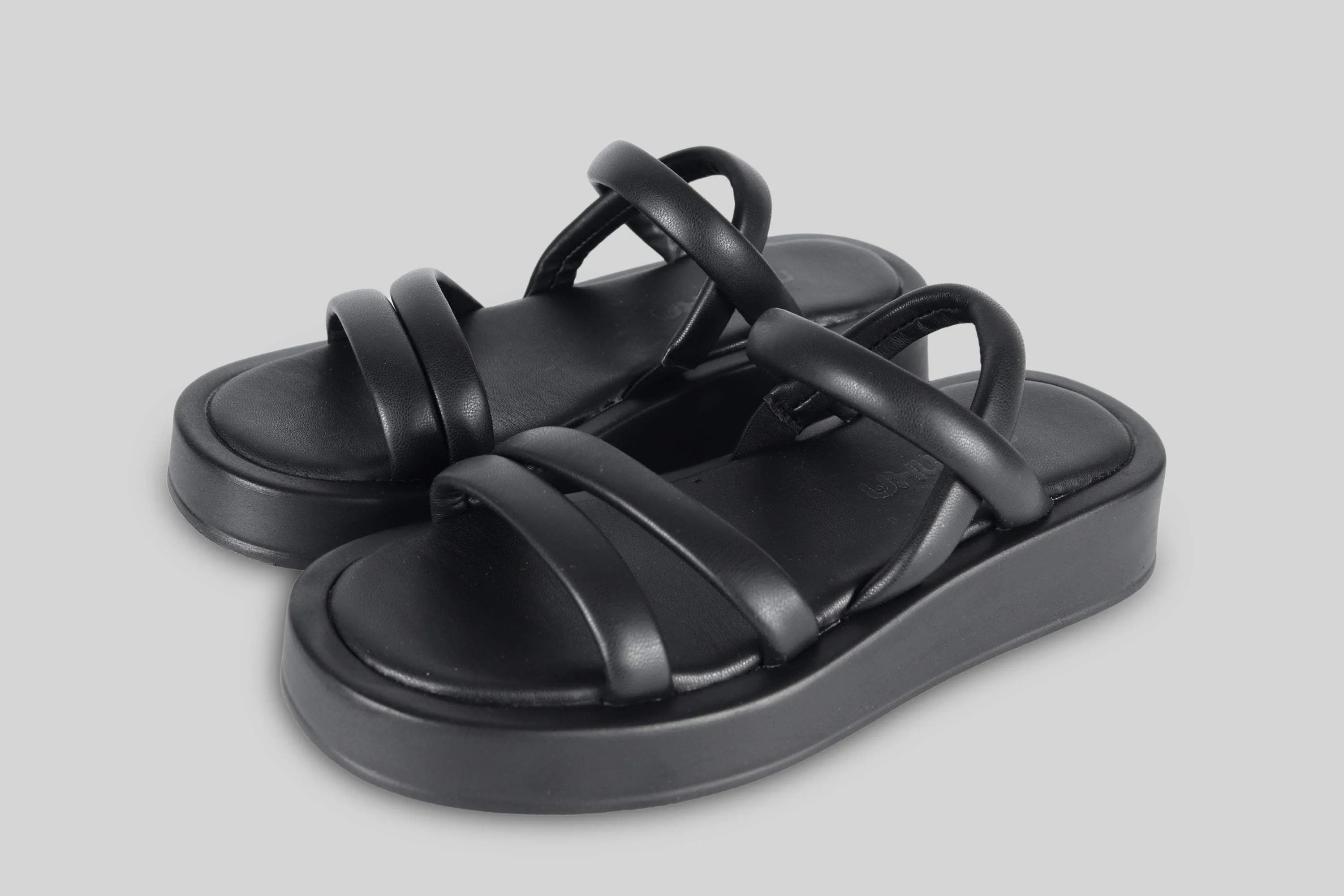 Sandalias Plataforma Negro