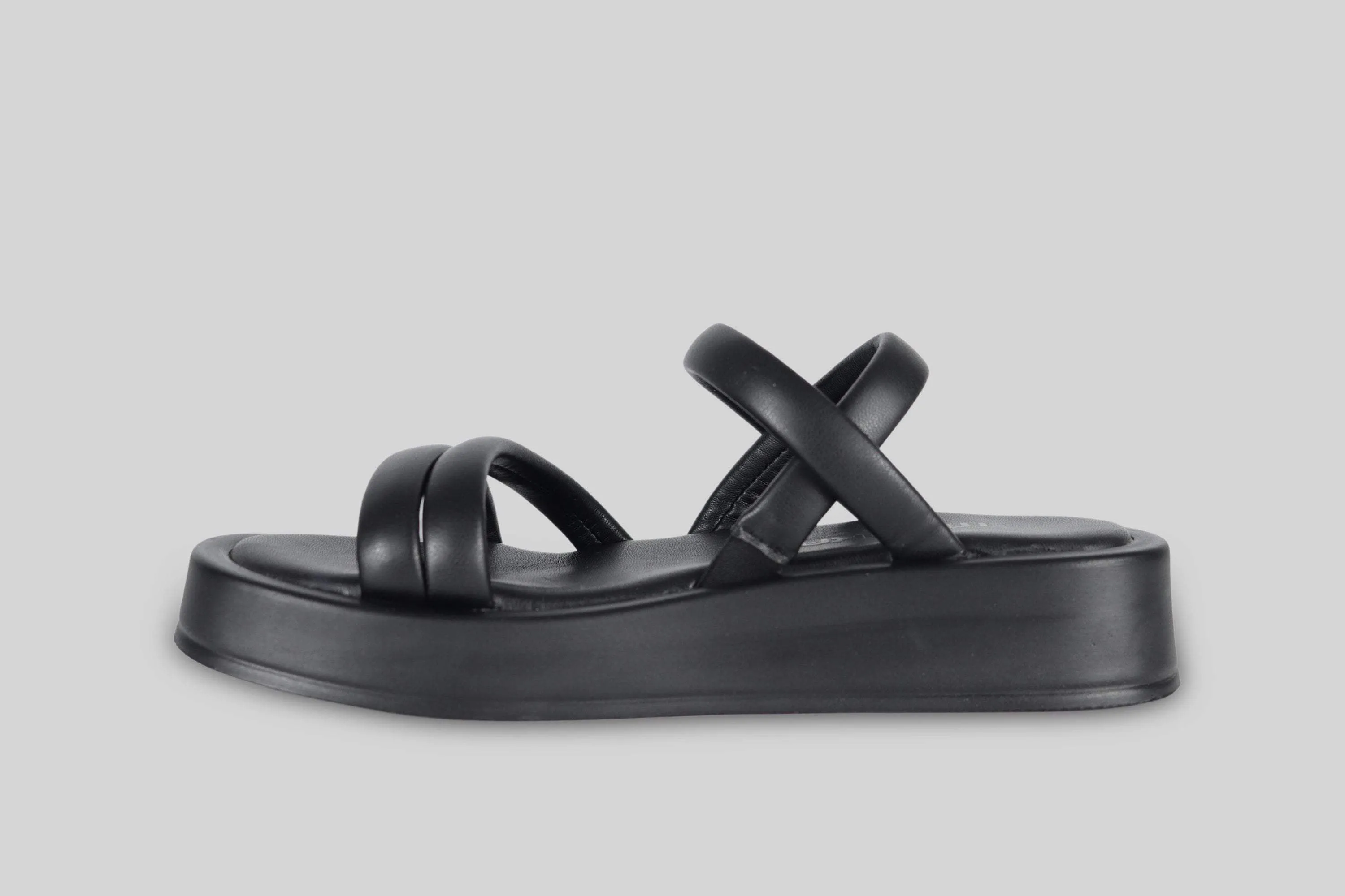 Sandalias Plataforma Negro