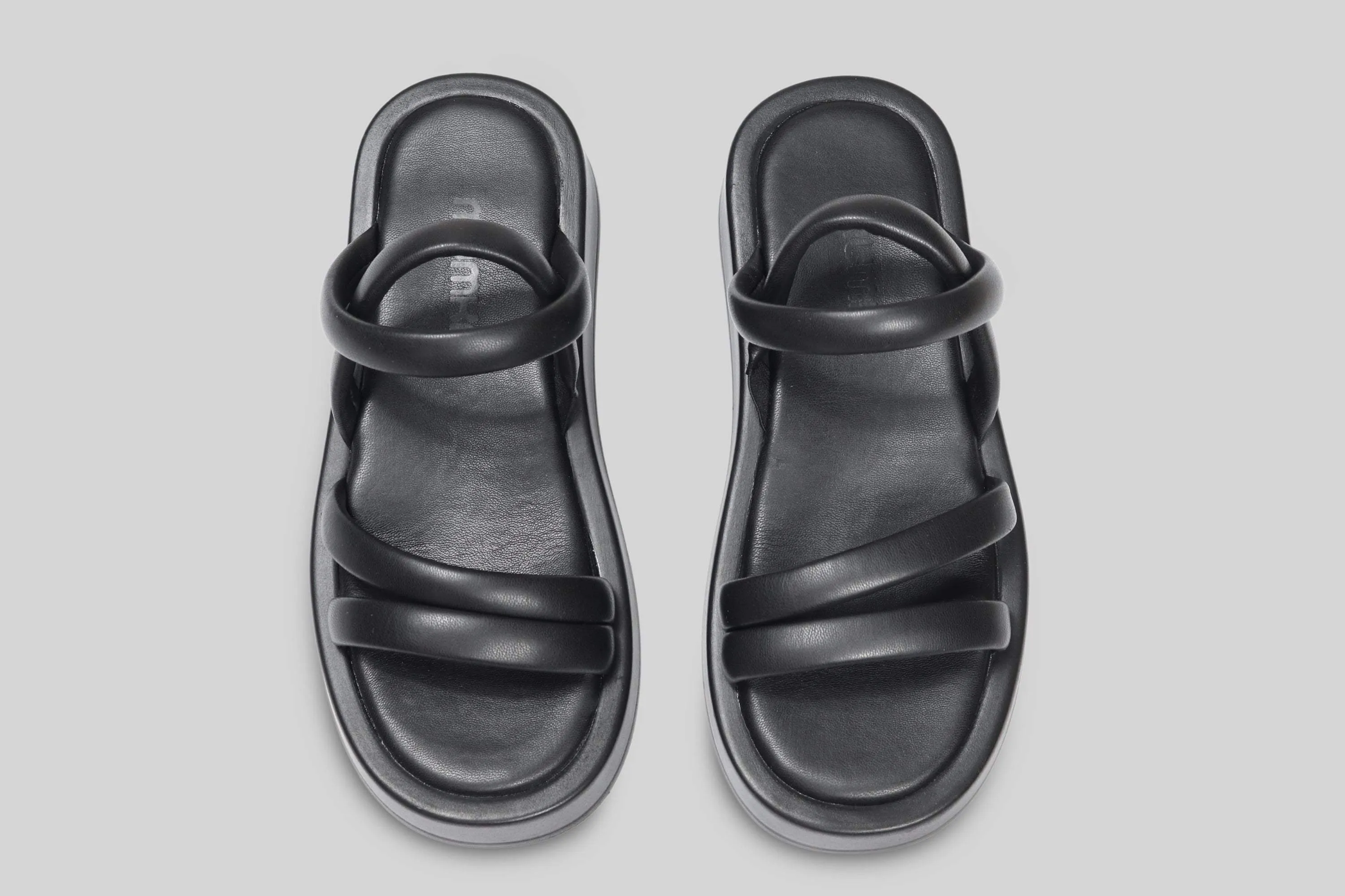 Sandalias Plataforma Negro