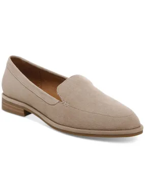 STYLE & COMPANY Womens Beige Padded Houstonn Almond Toe Slip On Loafers Shoes M