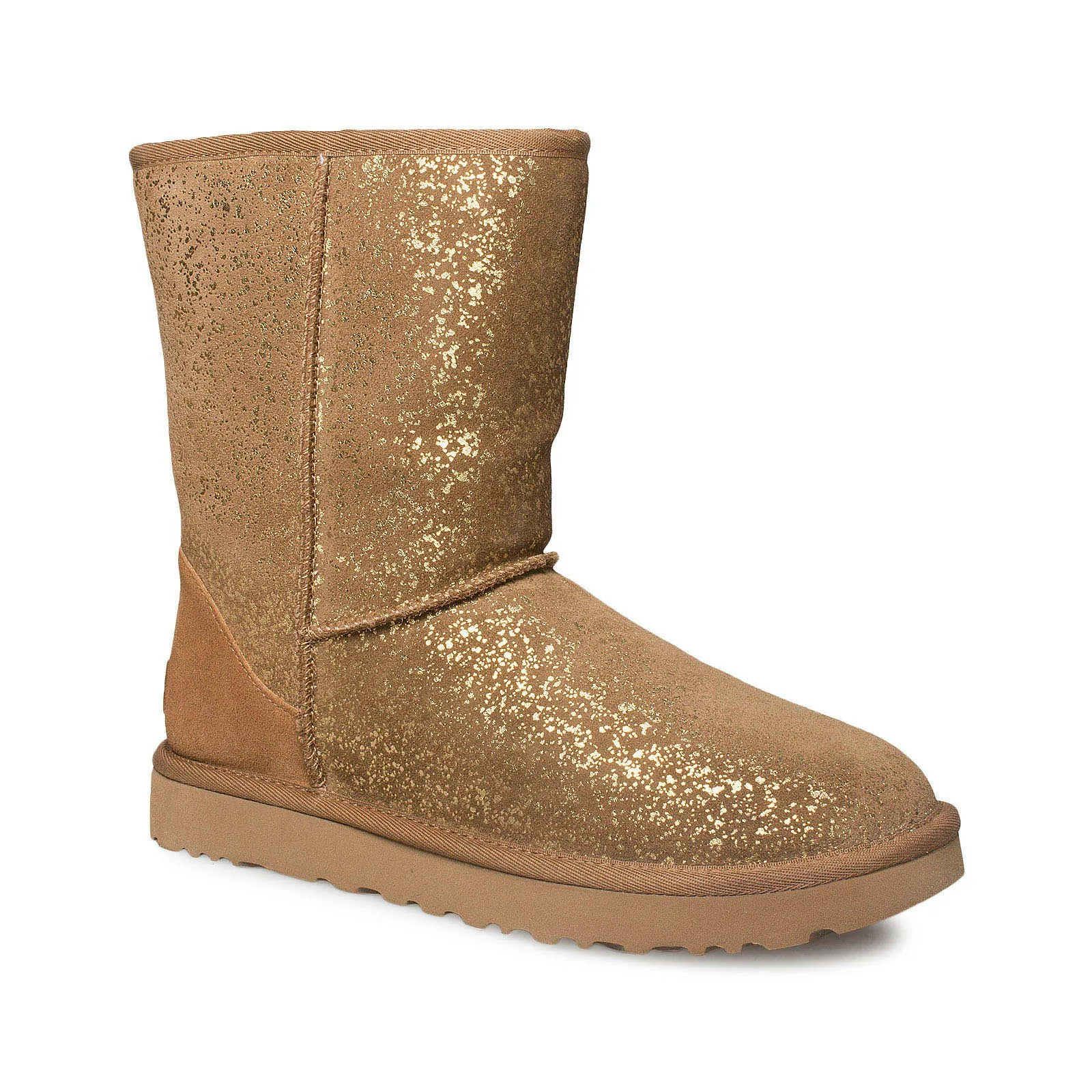 UGG Classic Short II Foil Glam Chestnut Boots - Women's