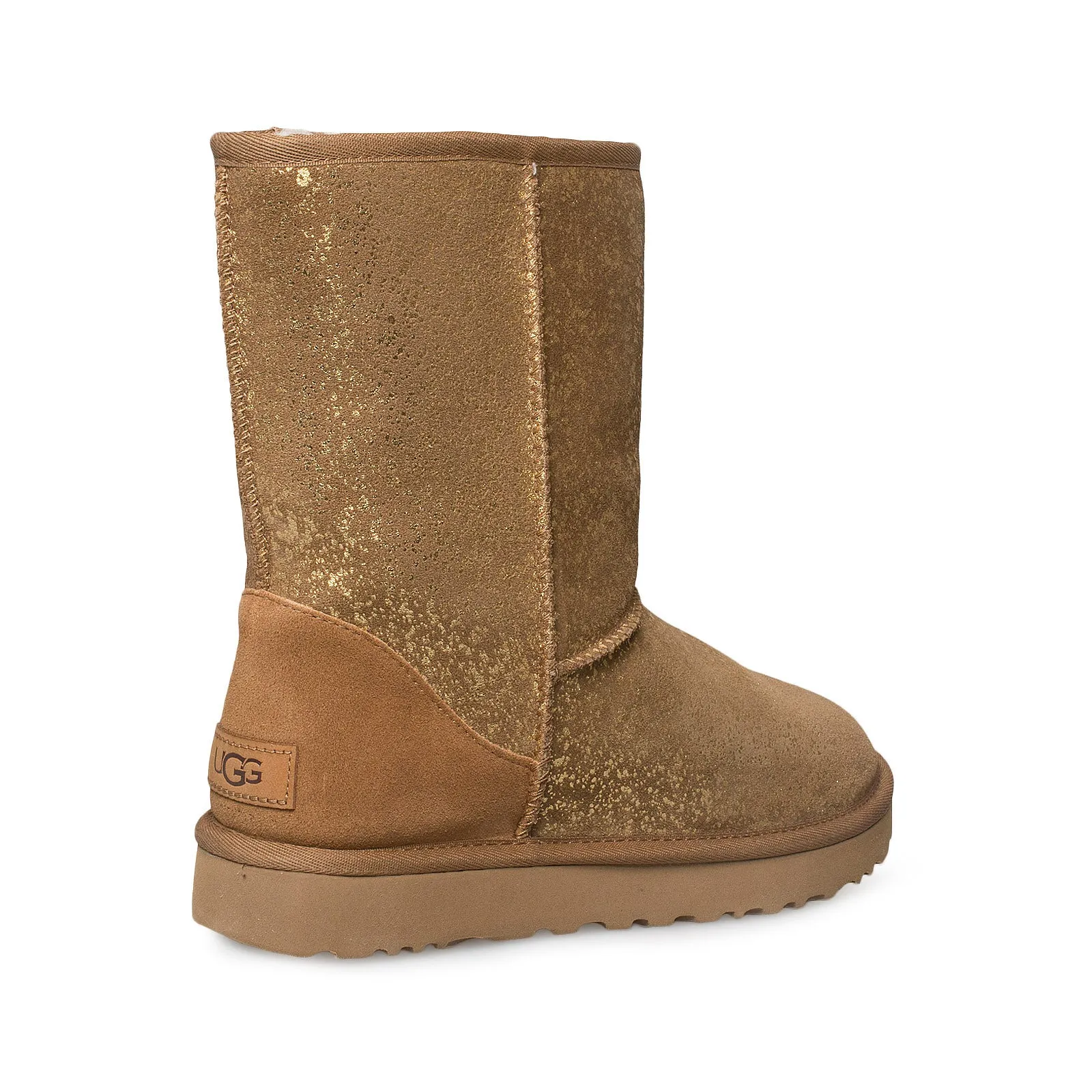 UGG Classic Short II Foil Glam Chestnut Boots - Women's