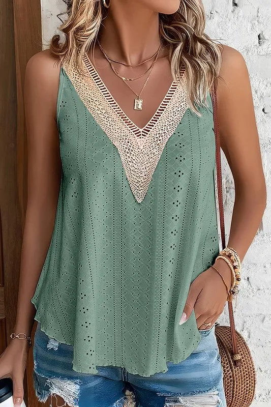 Womens Tank Tops V Neck Sleeveless Shirts Blouses