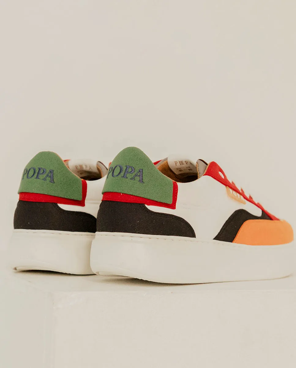 Zapatilla Alcazaba Nylon Naranja