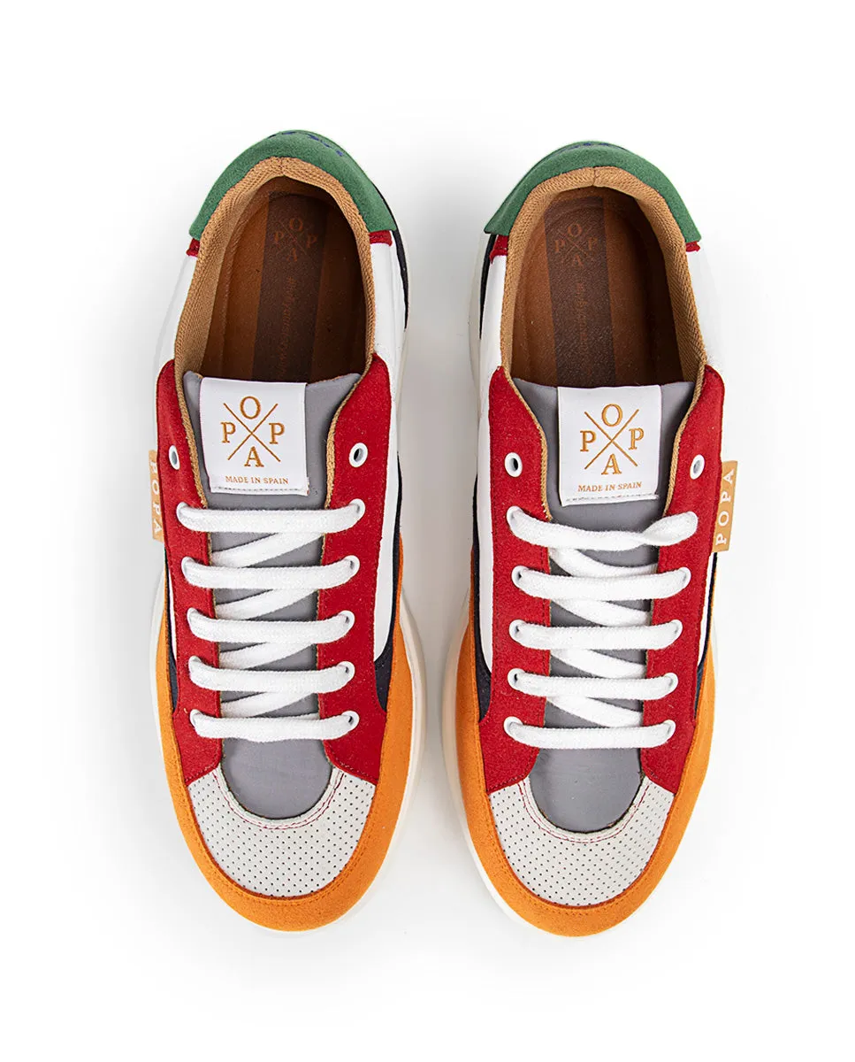 Zapatilla Alcazaba Nylon Naranja